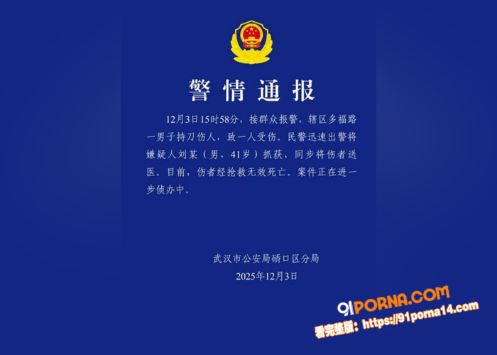武汉汉正街头发生惊天血案...（1）