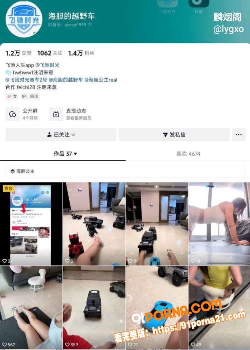 抖音网红 海胆的越野车 ...（1）