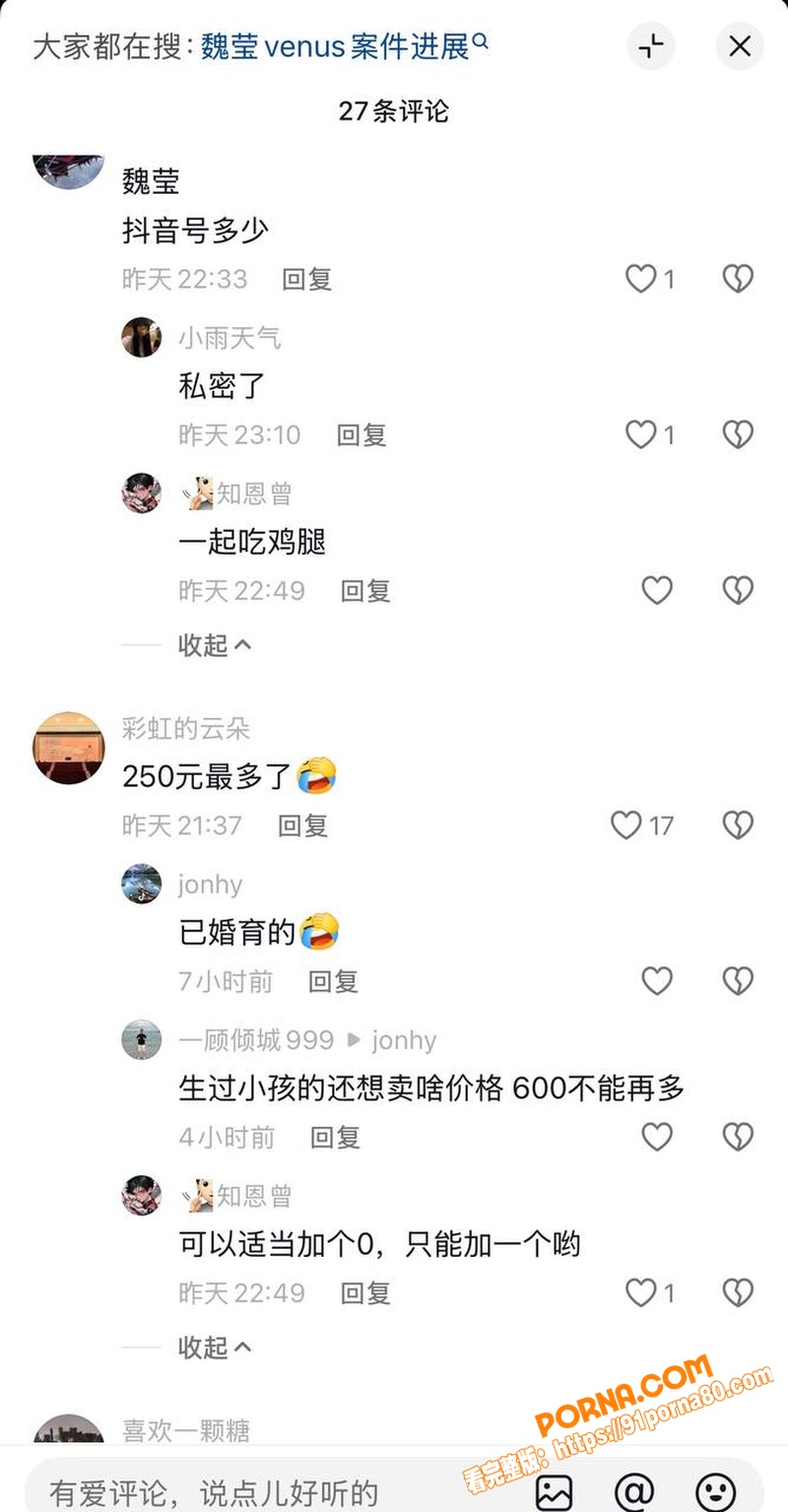 百万粉女主播 魏莹 宁让...（36）