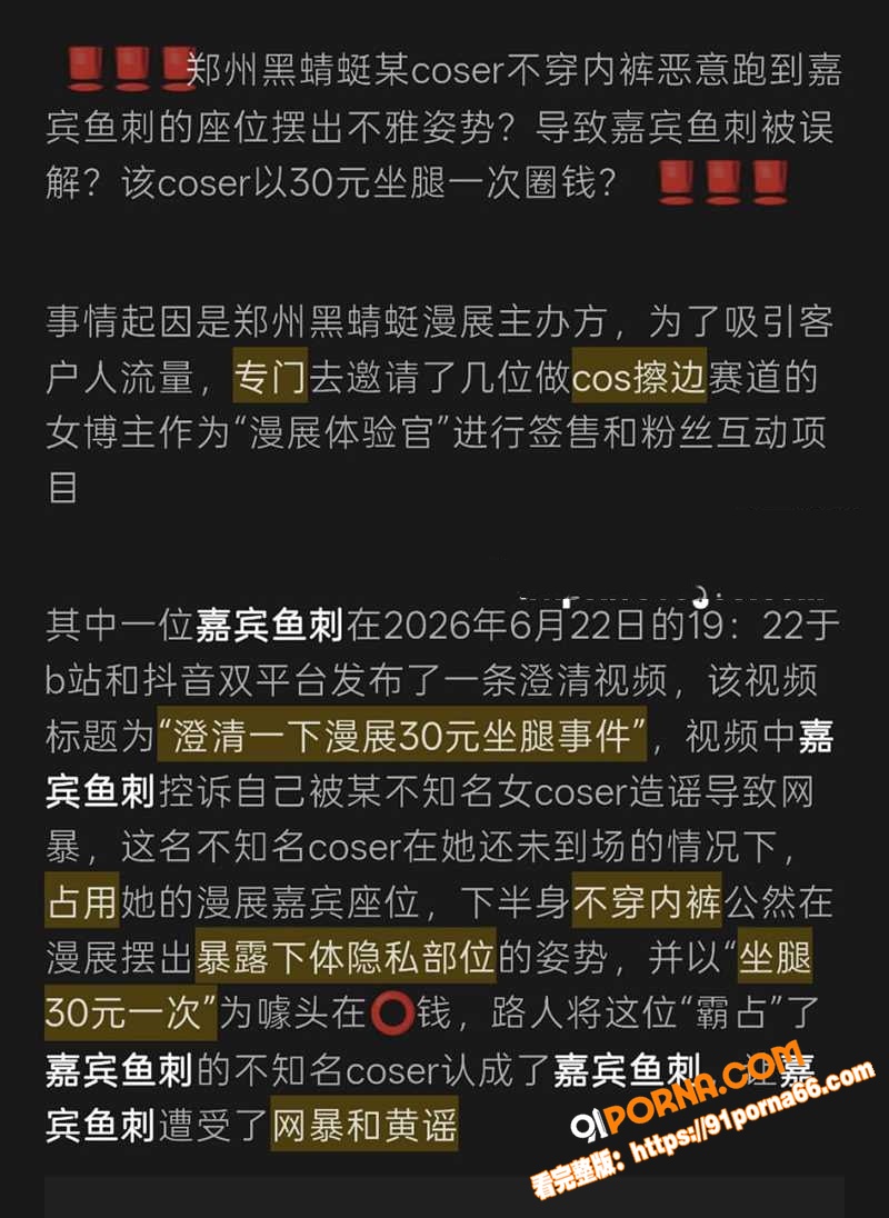 郑州 黑蜻蜓漫展 沦为色...（7）