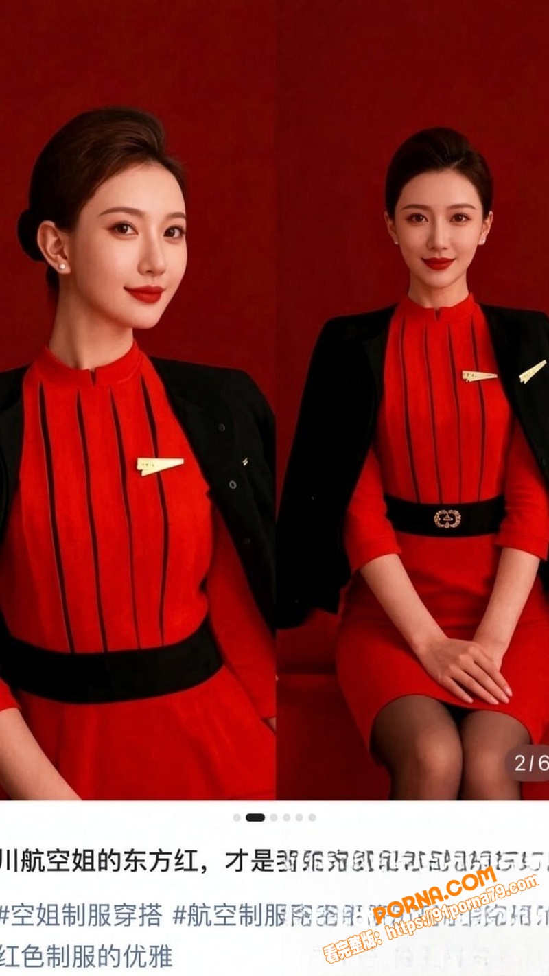 川航空姐女网红 飞天小辣...（11）
