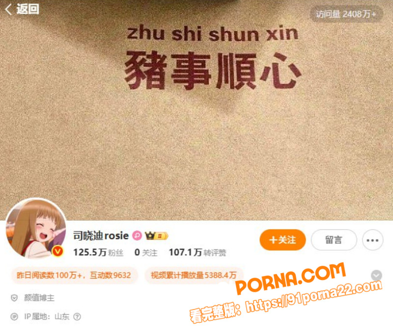 国服嫂子 司晓迪 人设崩...（6）