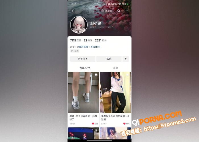 抖音高颜值网红 虚岁石榴...（2）