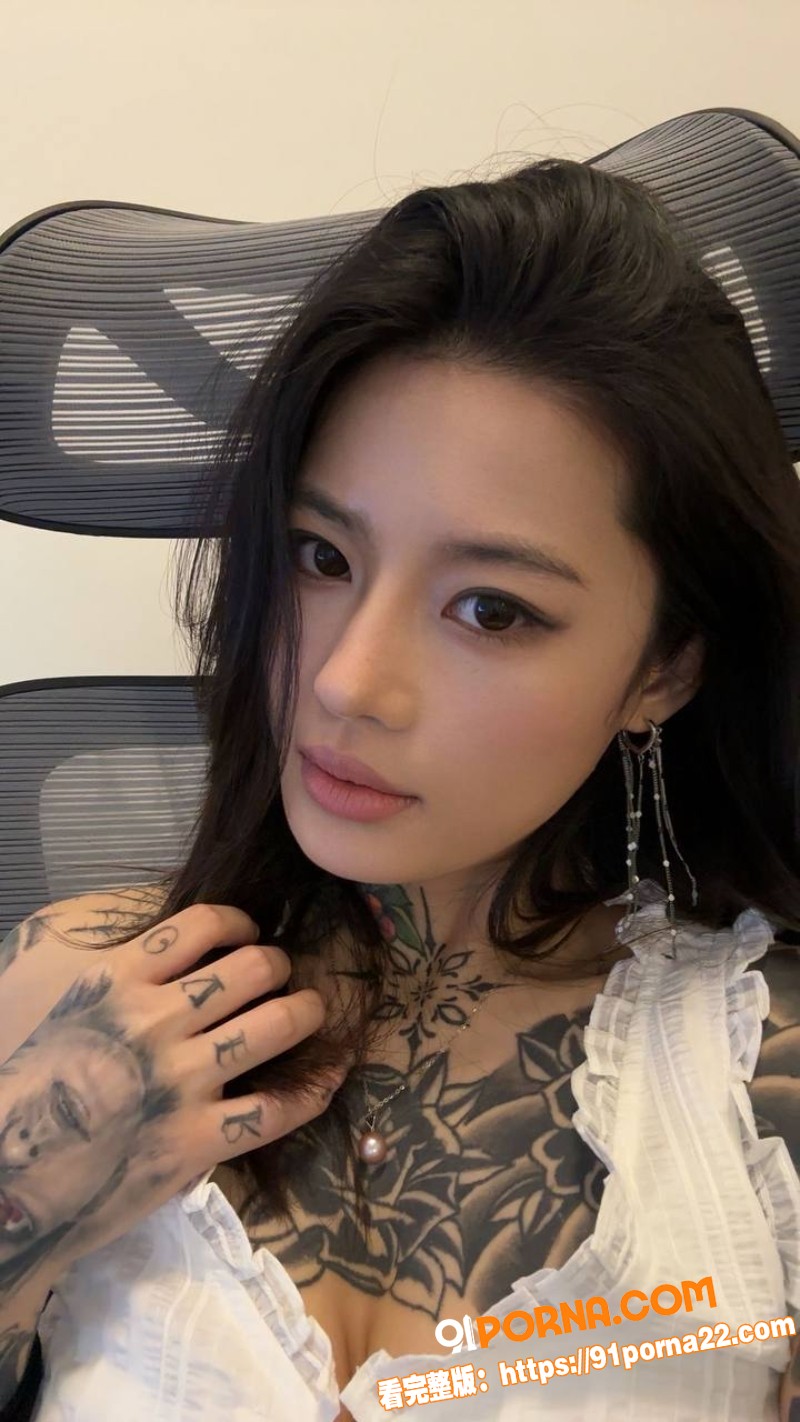 颜值清冷感气质美女 刺青...（7）