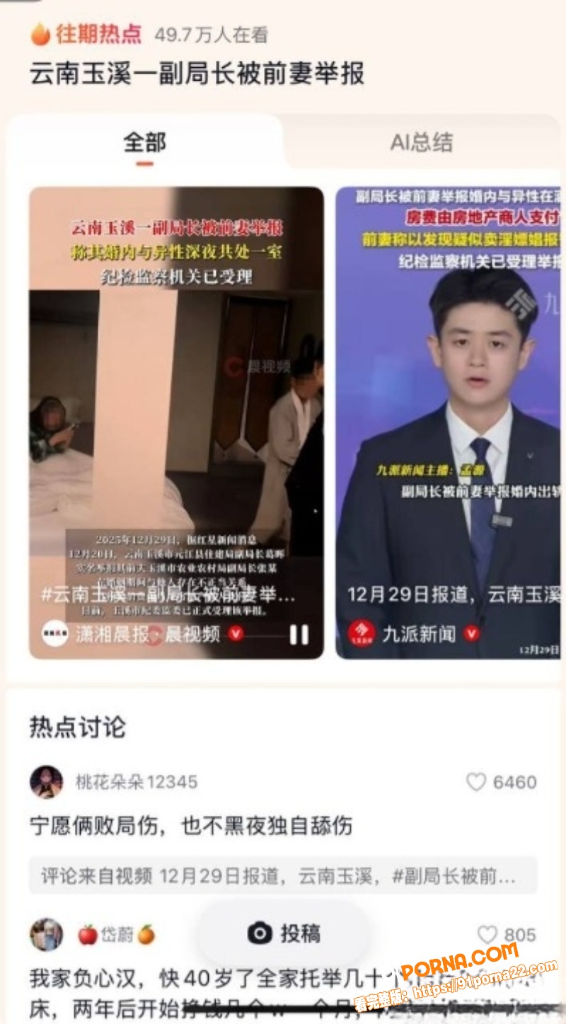 云南玉溪副局长张颖婚内偷...（8）