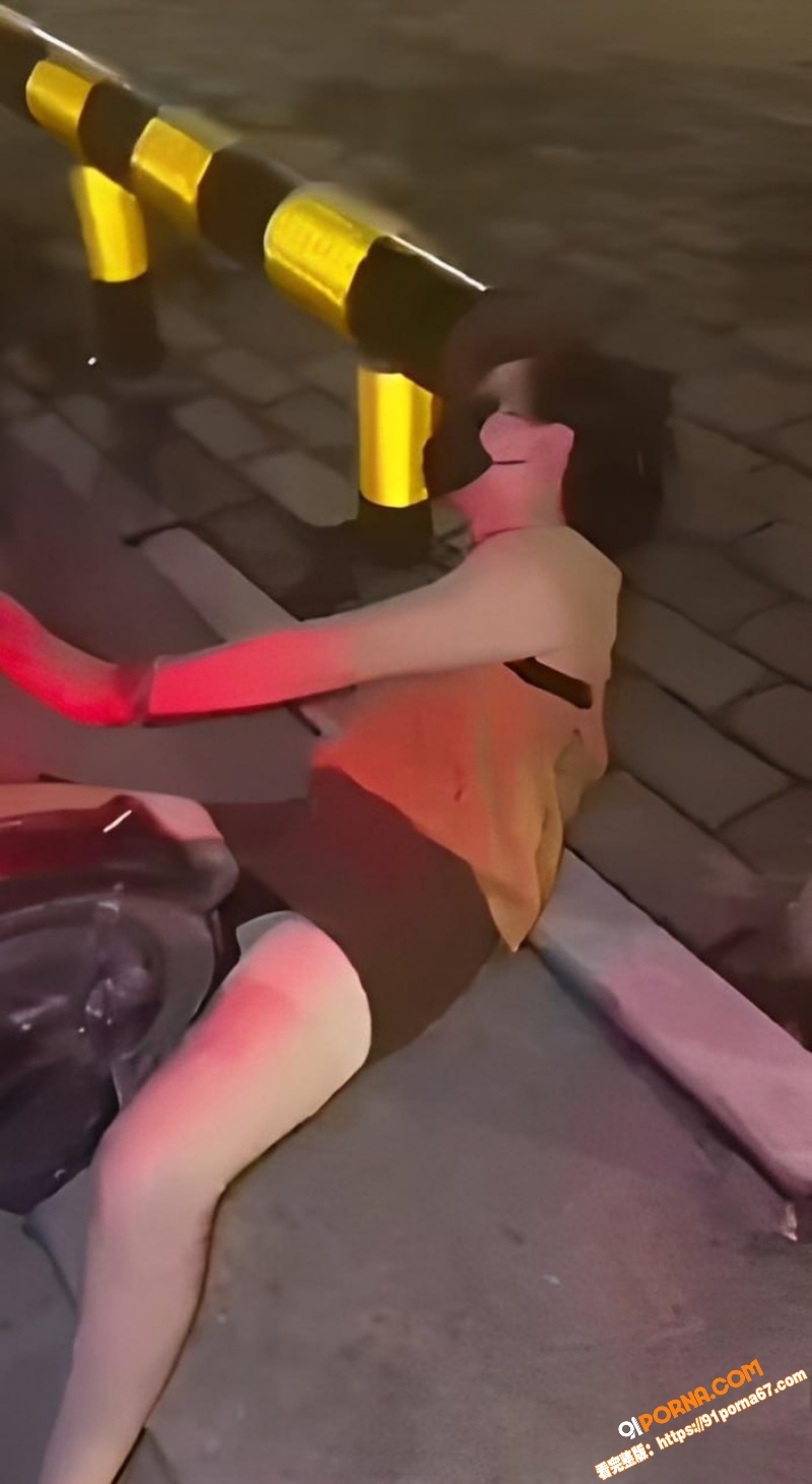 美艳少妇路边上演激情摸逼...（6）