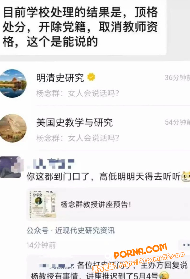 人大历史系教授 杨念群 ...（13）