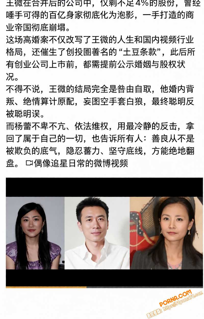 土豆网创始人 王微 黑历...（10）