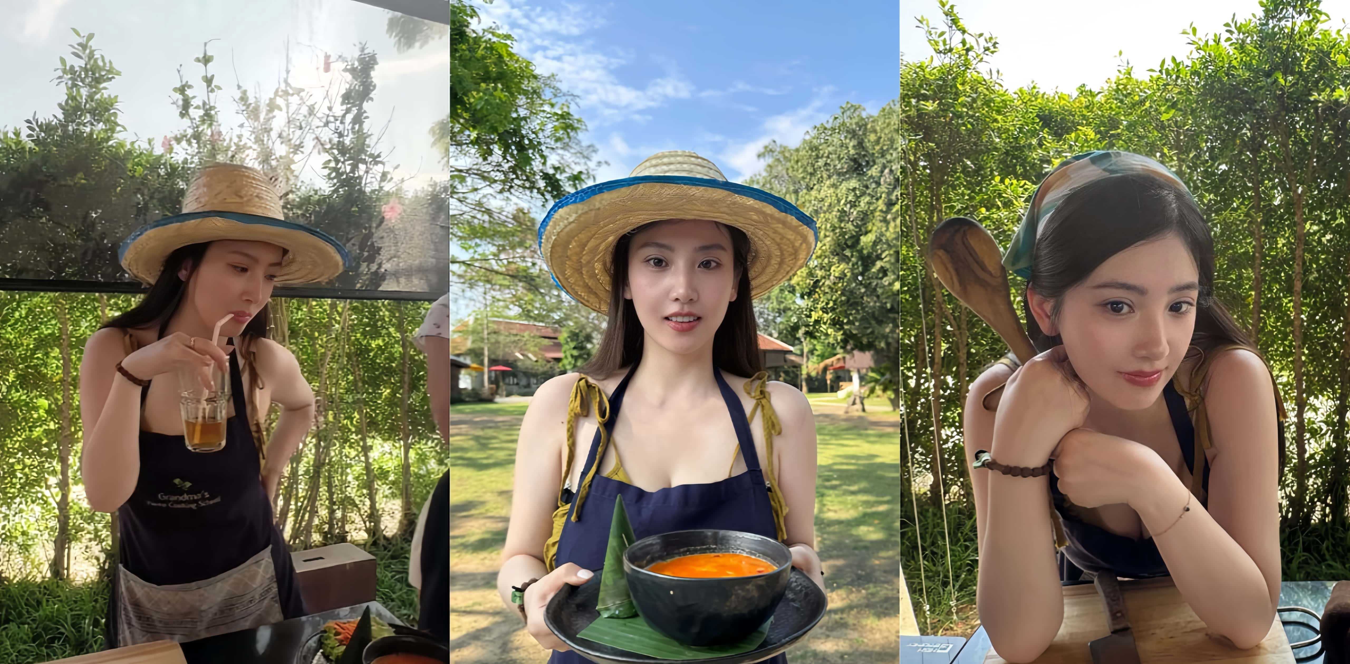 抖音网红 祖祖小姨妈 真实身份被扒 早期黄播视频曝光 揉奶扣穴骚的要命！
