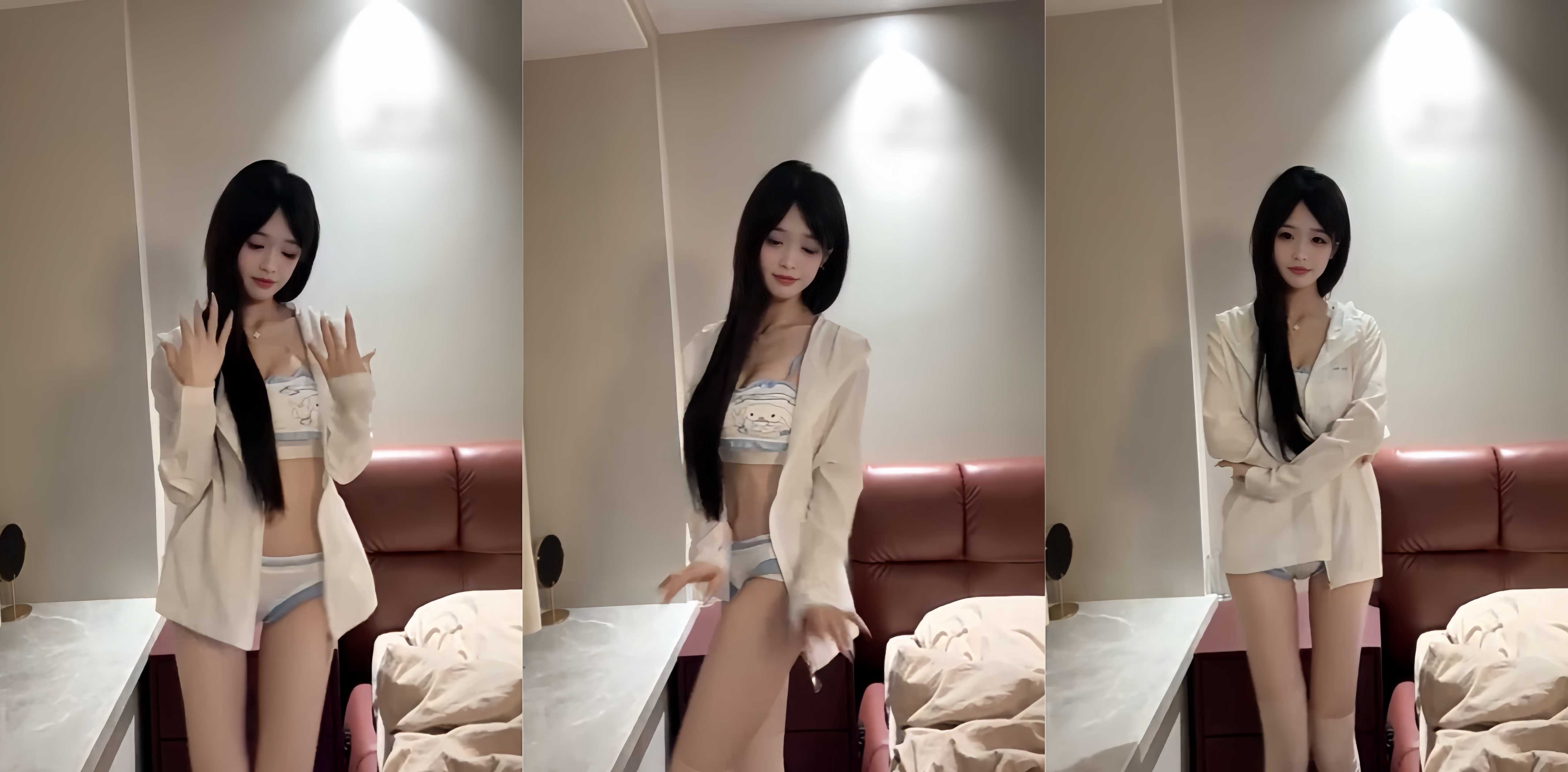 抖音575万粉网红 无敌暴龙战神 原名肖雅婷 顶级身材高颜值女神 性爱自拍视频流出！