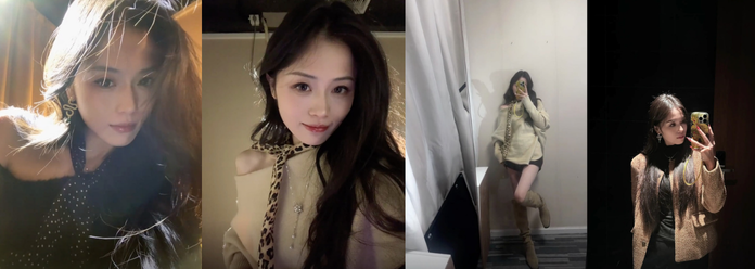 抖音网红鱼香rose 私下拍摄各种性感露逼露奶照片曝光，没想到女神私下拍这么多母狗照片！