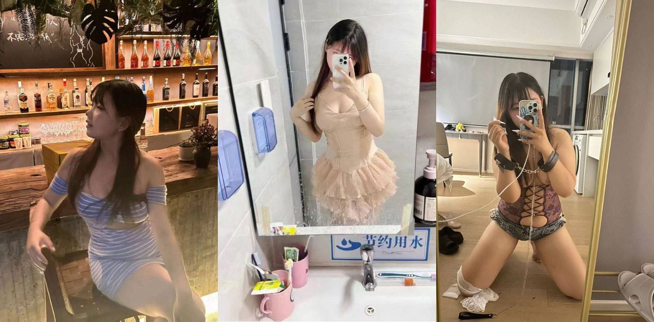 重庆一美女被男朋友调教成母狗，为了讨男友欢心，拍摄各类性感私拍，太炸裂