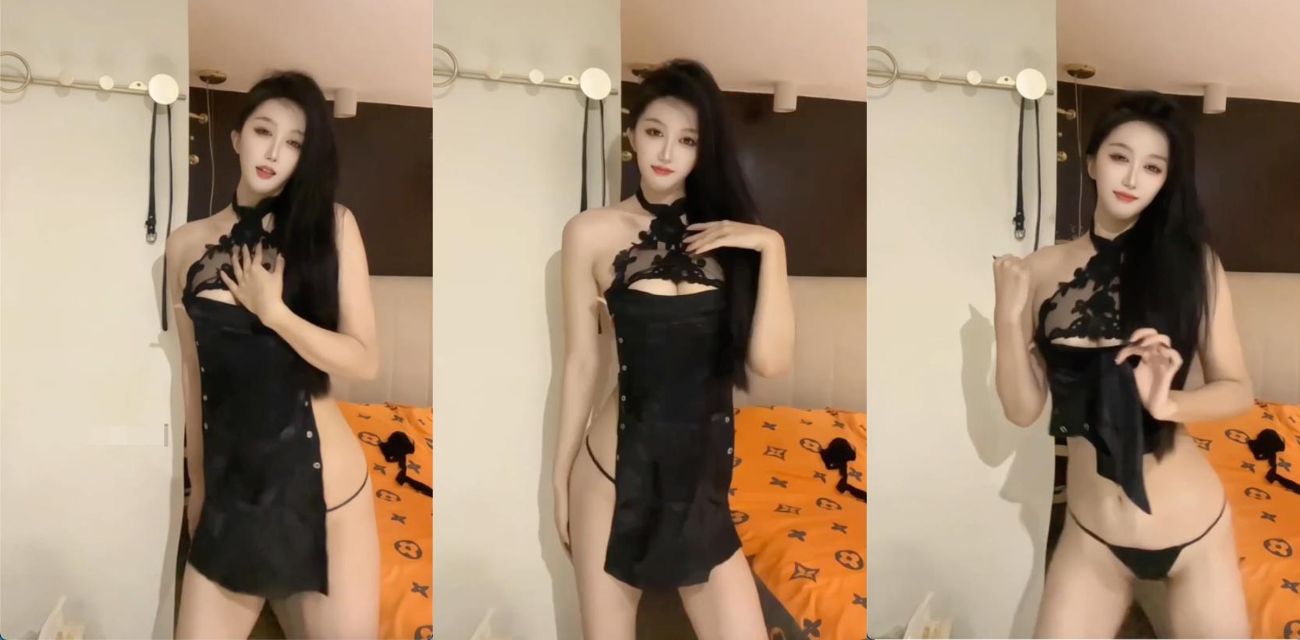 抖音40万粉 希希 Fortune 身高180大长腿网红女神诱惑福利！
