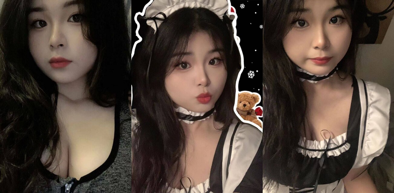 湖南中南大学巨乳学生 尹凌香 缺钱下海干黄播 在宿舍穿着女仆装自慰拍视频！