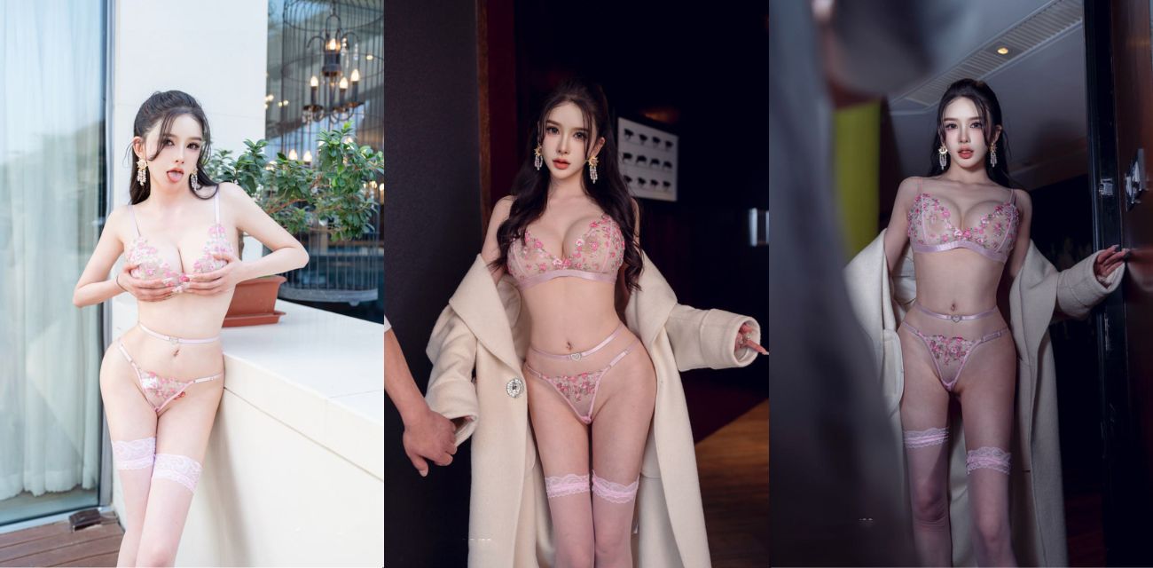 秀人网网红 李丽莎 最新粉色内衣超大尺度写真视频 在金主家里被当母狗调教！