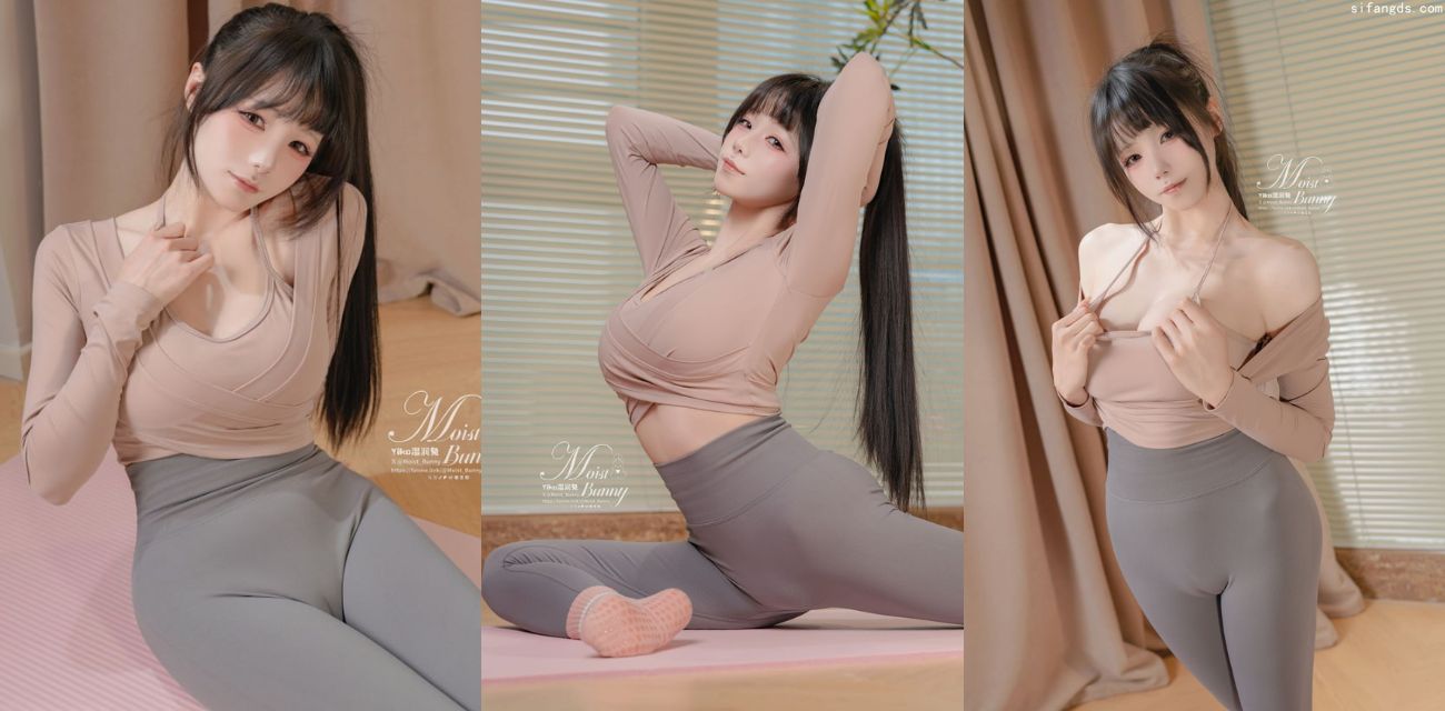 B站福利姬 咬一口兔娘 六月份新作上门私教课被泄密 瑜伽裤搭配丁字裤 让人充满了欲望